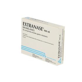 ROTTAPHARM Extranase 900 nk 40 comprimés gastro-résistants