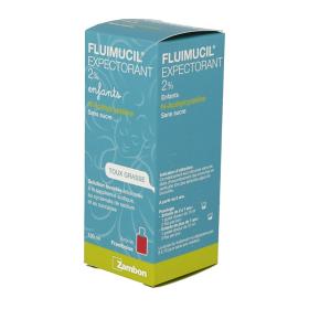 ZAMBON Fluimucil 2% enfants sans sucre solution buvable 100ml