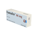 SANOFI Fumafer 66mg boîte de 100 comprimés pelliculés