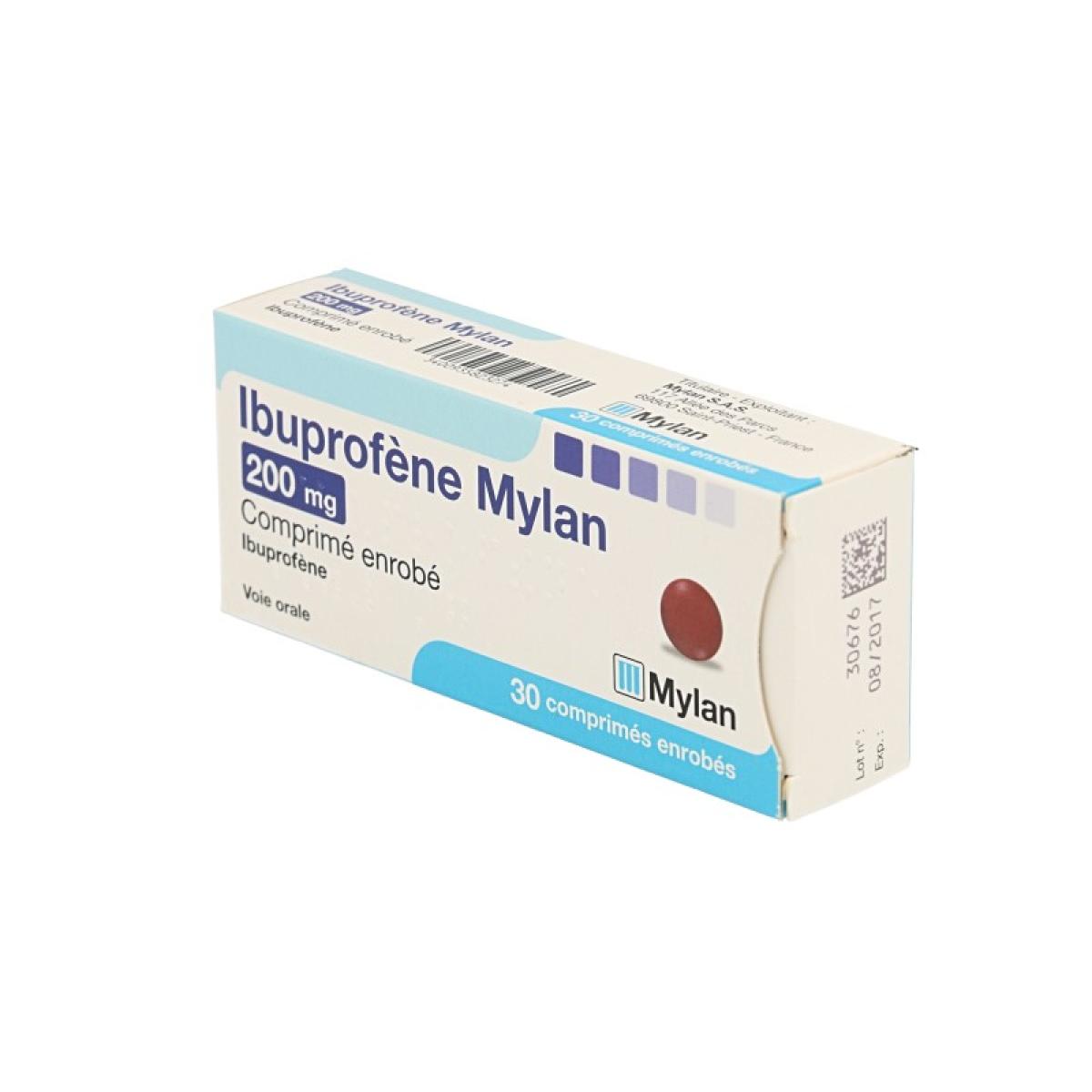 Mylan Ibuprofene 0mg Boite De 30 Comprimes Enrobes Medicaments Pharmarket