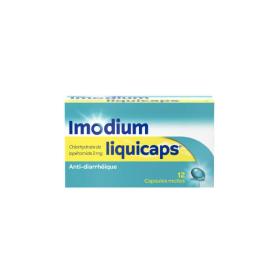 JOHNSON & JOHNSON Imodium liquicaps 2mg 12 capsules molles