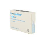 BAYER Laroscorbine 1g Injectable IV 6 ampoules de 5ml