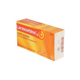 BAYER Laroscorbine 1g 30 comprimés effervescents sans sucre