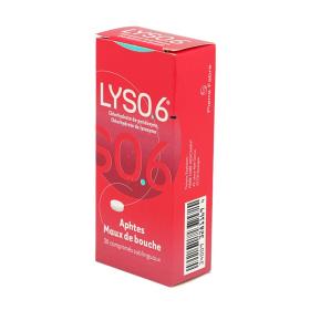 PIERRE FABRE Lyso 6 30 comprimés sublinguaux