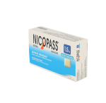 NICOPASS Menthe fraîche 1,5mg sans sucre boîte de 36 pastilles