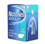 NICOTINELL Menthe 2mg boîte de 144 comprimés à sucer