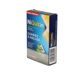 NIQUITIN Menthe fraîche 2mg sans sucre boîte de 24 gommes à mâcher