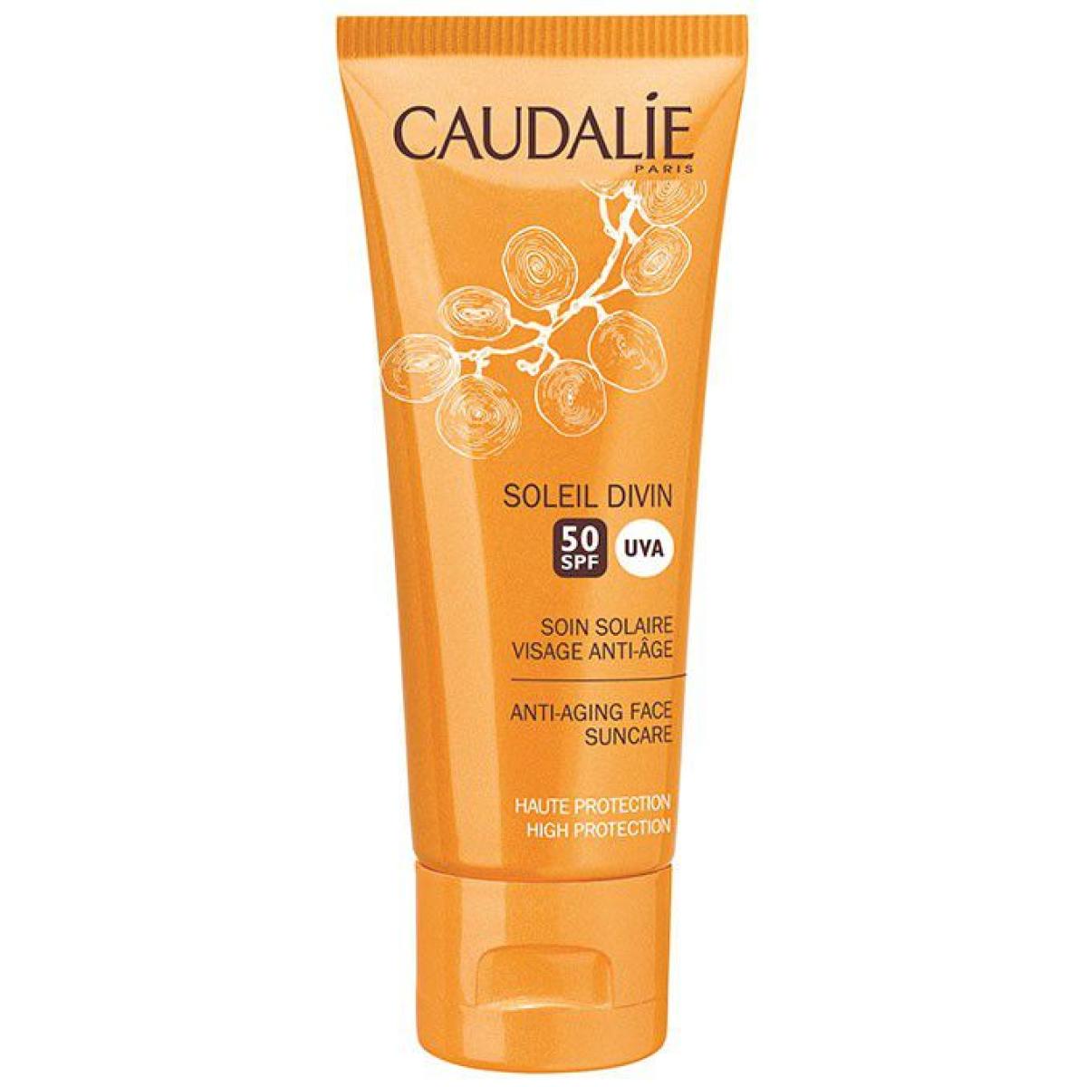 CAUDALIE Soin solaire visage antiage spf 50 40ml Parapharmacie