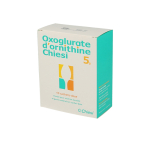 CHIESI Oxoglurate d'ornithine chiesi 5g poudre pour solution buvable et gastro-entérale boîte de 10 sachets-dose