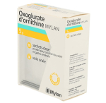 MYLAN Oxoglurate d'ornithine 5g poudre pour solution buvable et gastro-entérale boîte de 10 sachets-dose