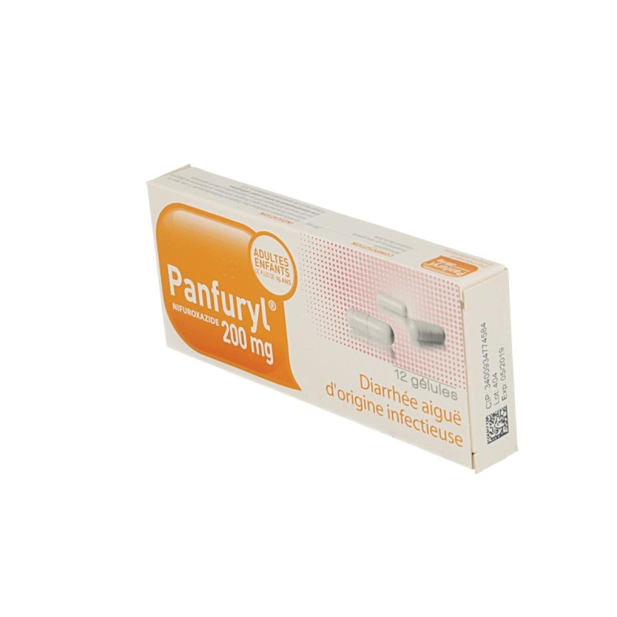 Bouchara Recordati Panfuryl 0mg 12 Gelules Medicaments Pharmarket