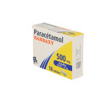 RANBAXY Paracétamol 500mg boîte de 16 gélules