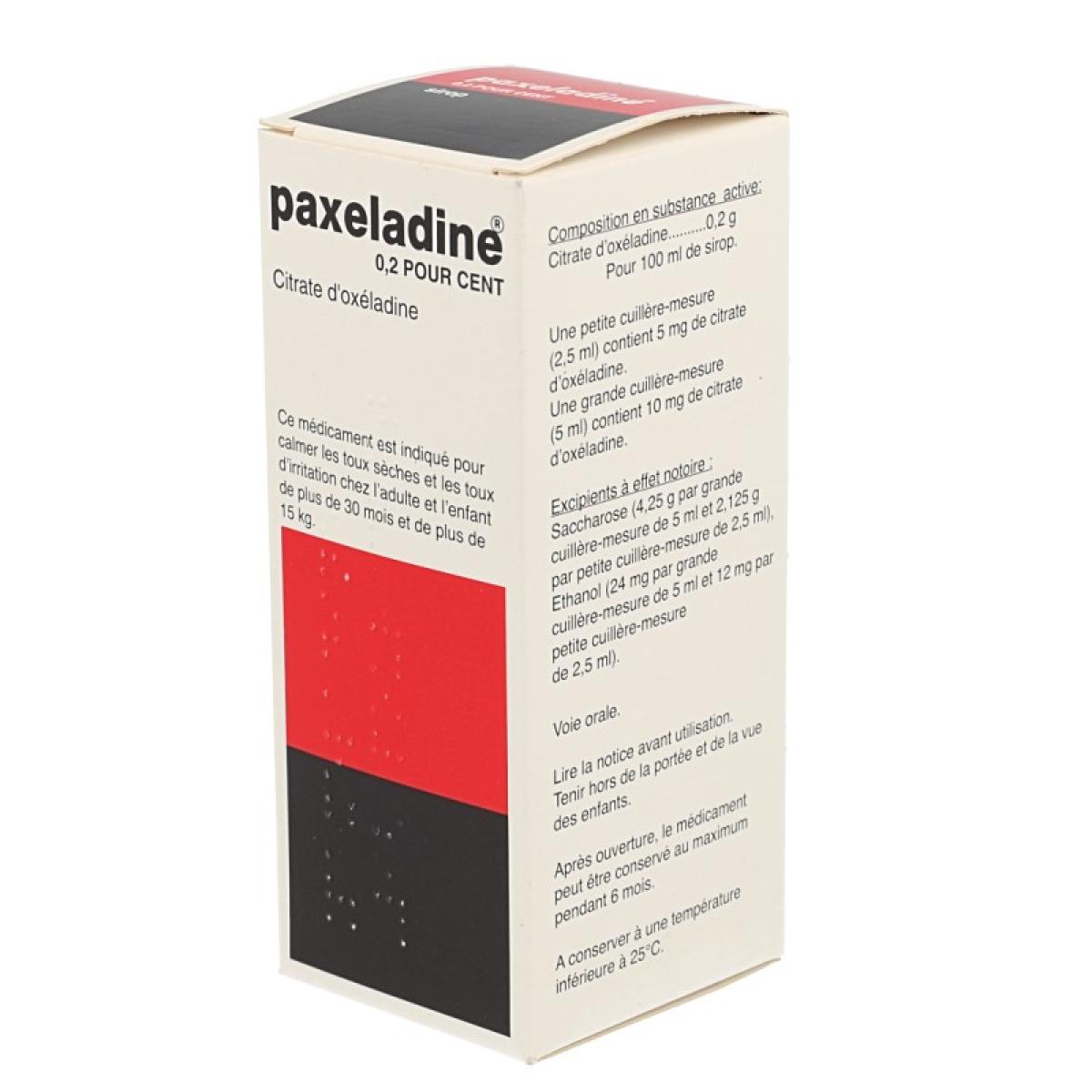 Ipsen Paxeladine 0 2 Sirop Flacon De 125ml Medicaments Pharmarket Ipsen Paxeladine 0 2 Sirop Flacon De 125ml Medicaments Pharmarket