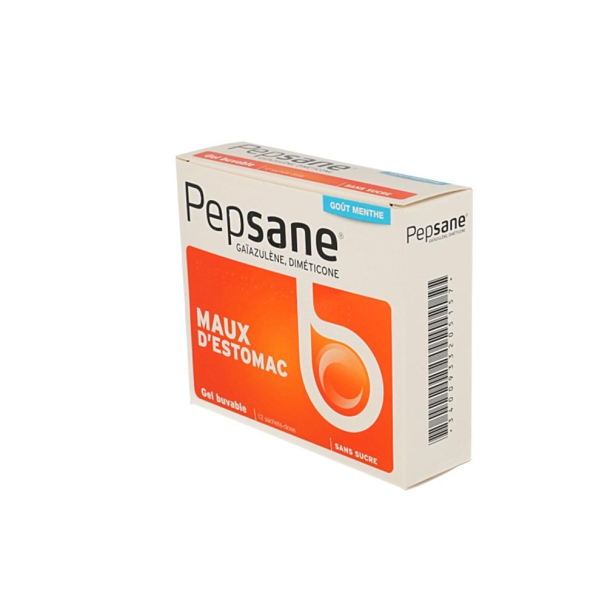 Rosa Phytopharma Pepsane Gel Buvable Boite De 12 Sachets Dose Medicaments Pharmarket