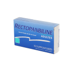 MEDA PHARMA Rectopanbiline adultes boîte de 10 suppositoires