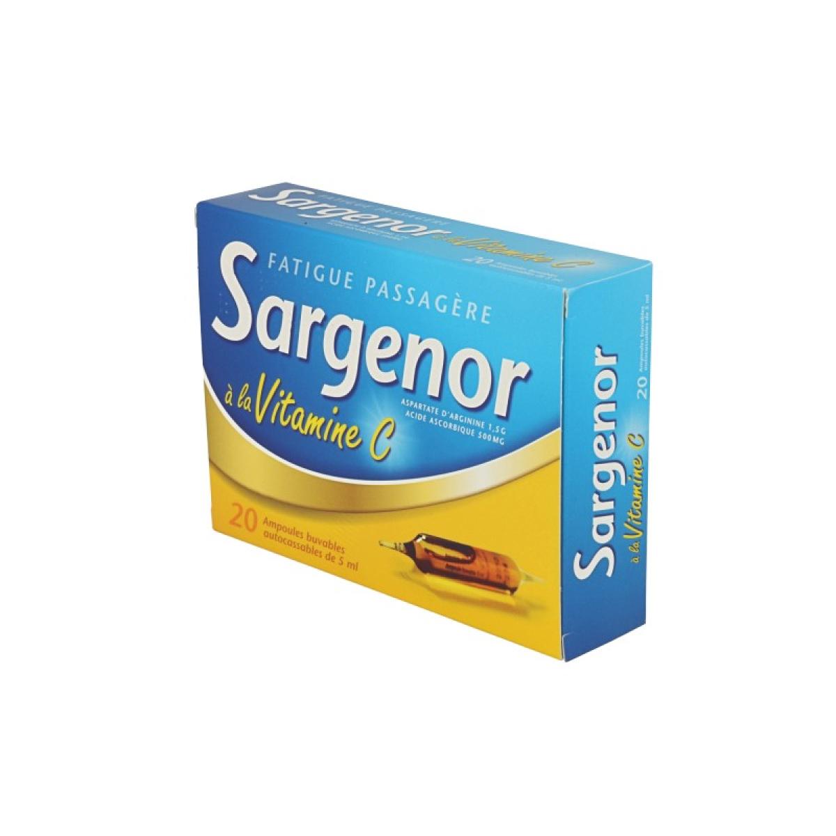 MEDA PHARMA Sargenor à la vitamine C solution buvable boîte de 20