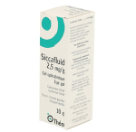 THEA Siccafluid 2,5mg/g gel ophtalmique flacon compte-gouttes de 10g