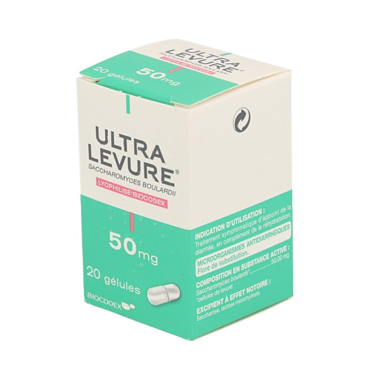 Biocodex Ultra Levure 50mg Flacon De Gelules Medicaments Pharmarket Biocodex Ultra Levure 50mg Flacon De Gelules Medicaments Pharmarket