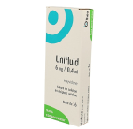 THEA Unifluid 6mg/0,4ml collyre boîte de 36 récipients unidoses de 0,40ml