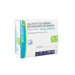 BIOGARAN Alginate de sodium/bicarbonate de sodium 500mg/267mg pour 10 ml, suspension buvable, boîte de 24 sachets de 10ml