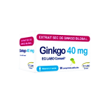 EG LABO Ginkgo conseil 40mg boîte de 30 comprimés pelliculés