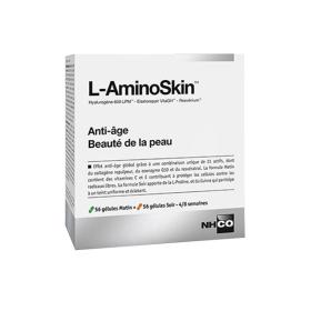 NHCO L-aminoskin 56 gélules matin + gélules soir