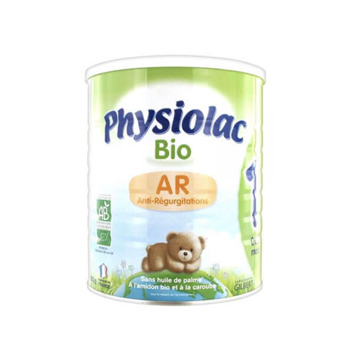 Physiolac Lait Bio Ar 1er Age 800 G Parapharmacie Pharmarket