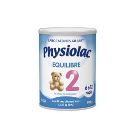 PHYSIOLAC Lait relais 2ème âge 900 g