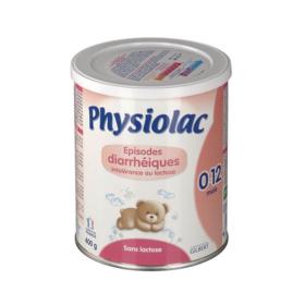 PHYSIOLAC Lait épisodes diarrhéiques 0 à12 mois 400 g