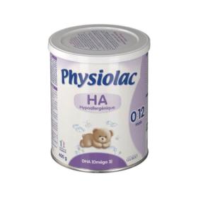 PHYSIOLAC Lait HA hypoallergénique 0 à 12 mois 400 g