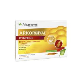 ARKOPHARMA Arkoroyale dynergie 20 ampoules