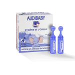 DIEPHARMEX Audispray Audibaby hygiène de l'oreille 10 unidoses de 2 ml