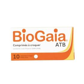 BIOGAIA Protectis 10 comprimés à croquer citron