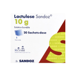 SANDOZ Lactulose 10 g solution buvable boîte de 20 sachets-doses de 15 ml