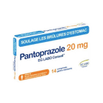 EG LABO Pantoprazole conseil 20mg boîte de 14 comprimés gastro-résistants