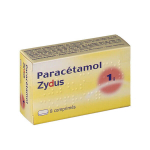 ZYDUS Paracétamol 1g boîte de 8 comprimés
