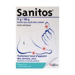 GIFRER Sanitos 11 g/100 g solution pour application locale flacon de 5 ml