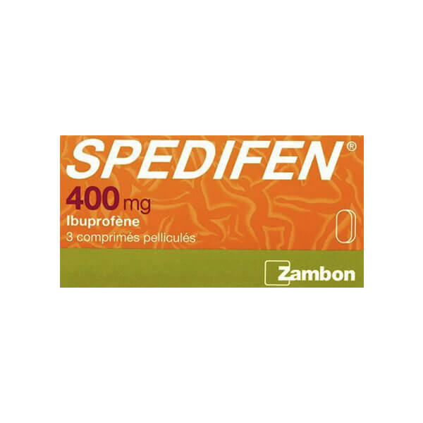 ZAMBON Spedifen 400 mg boîte de 3 comprimés pelliculés Médicaments Pharmarket