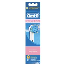 ORAL B Sensisitive clean 3 brossettes de rechange