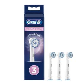 ORAL B Sensitive clean 3 brossettes de rechange