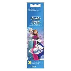 ORAL B Stages power enfants Reine des Neiges 2 brossettes de rechange