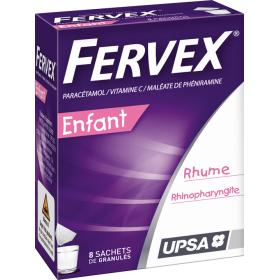 UPSA Fervex enfants 8 sachets de granulés