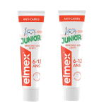 ELMEX Dentifrice junior lot de 2x75ml