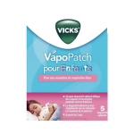 VICKS Vapopatch pour enfants 5 dispositifs adhésifs