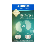 URGO Recharges de patch d'éléctrothérapie 3 unités