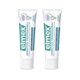 ELMEX Sensitive professional blancheur dentifrice 2 x 75ml