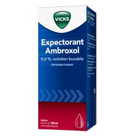 VICKS Expectorant ambroxol 0,6% solution buvable 150ml