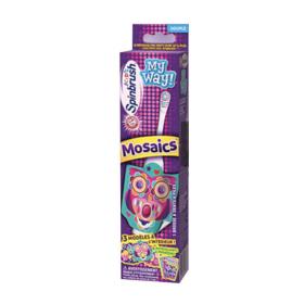 SPINBRUSH Kids my way brosse à dents enfants mosaics