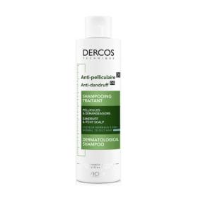 VICHY Dercos shampooing anti-pelliculaire cheveux normaux à gras 400ml