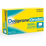 DOLIPRANE Orodoz 500mg 16 comprimés orodispersibles